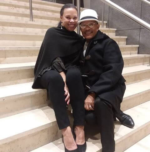 Ronald Stephens with his alleged girlfriend, Deidre Hamlar